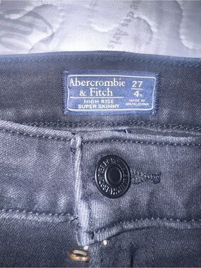 Abercrombie & Fitch Black Skinny Jeans